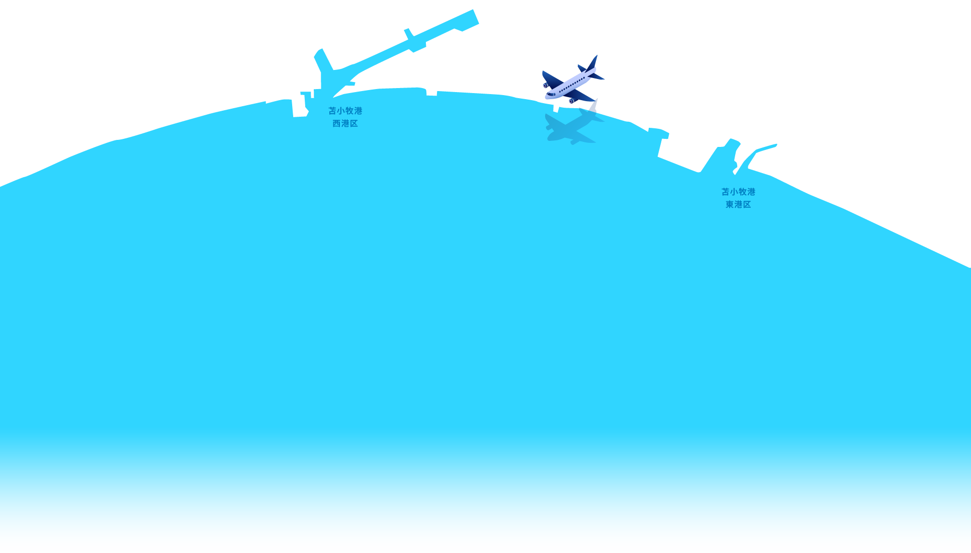 苫小牧港の背景画像